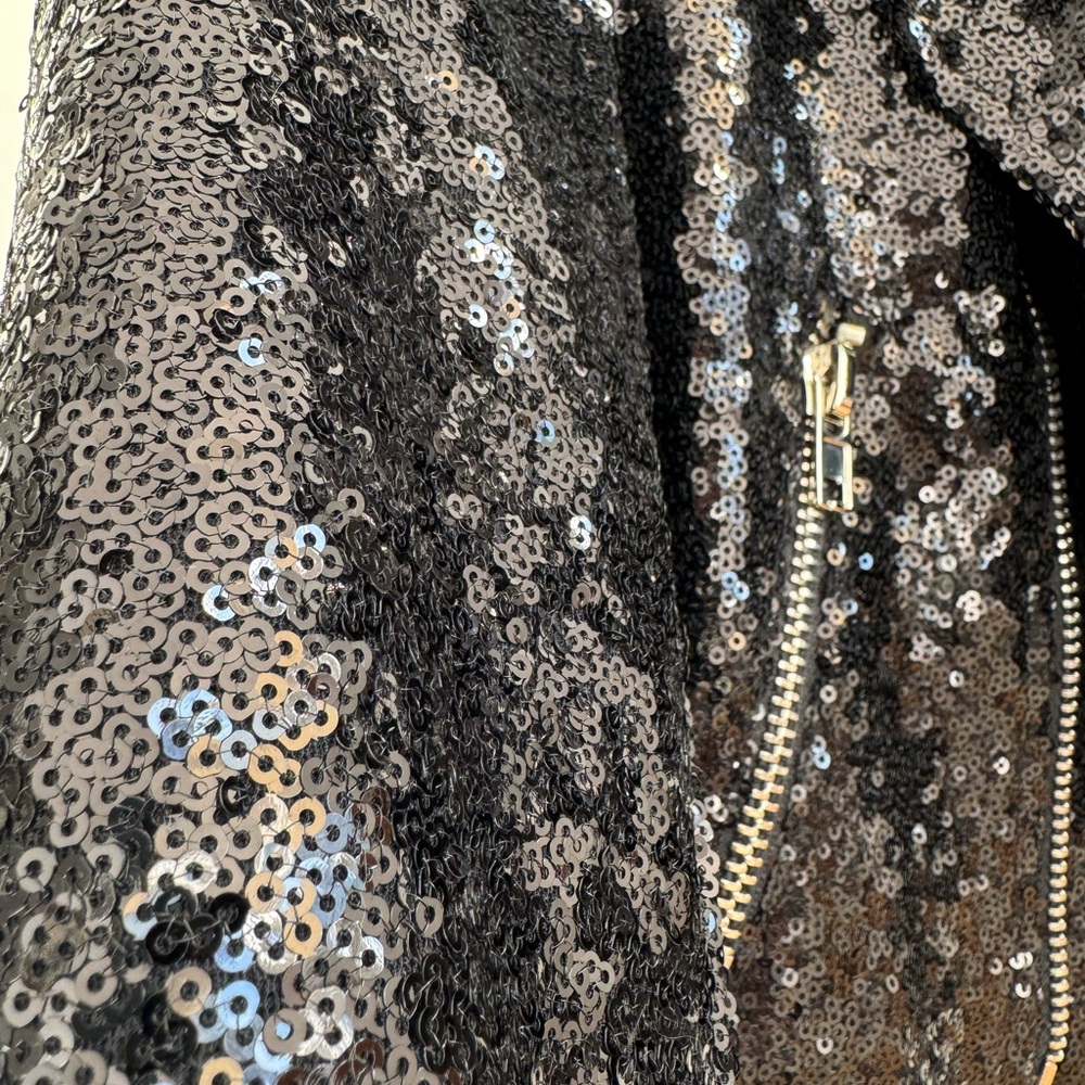 Sequin Black Jacket - image 4